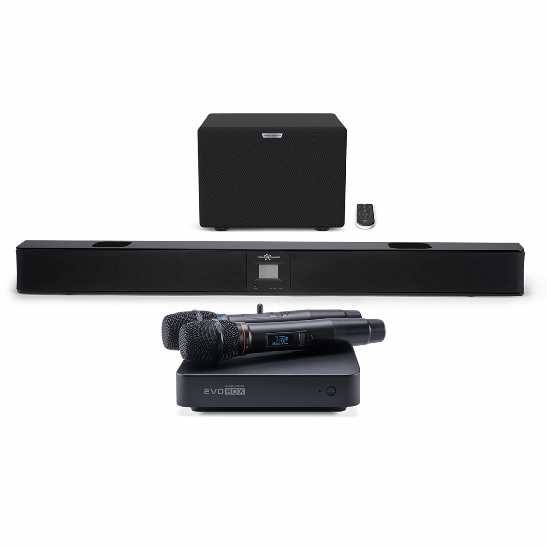 караоке-комплект EVOBOX Plus + EvoSound Bar (саундбар с караоке) в Черкесске