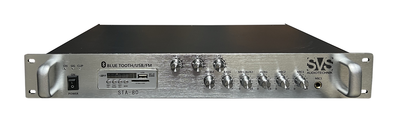 SVS Audiotechnik STA-80 Микшер-усилитель для систем Public Address в Черкесске
