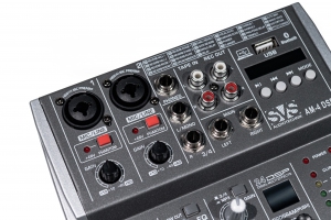 SVS Audiotechnik mixers AM-4 DSP Аналоговый микшерный пульт, 4-канала в Черкесске